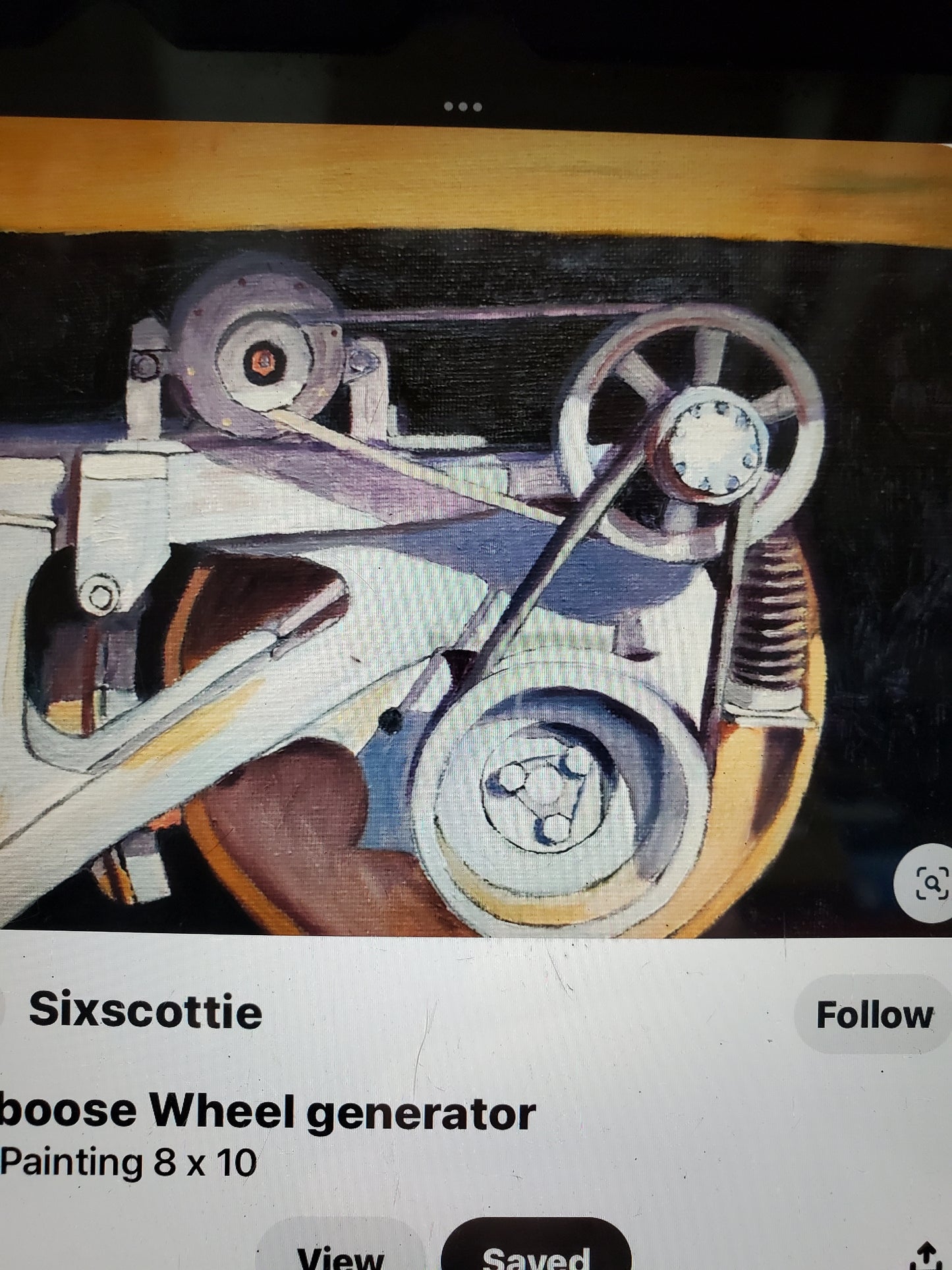 Caboose Wheel Driven Pulley Generator