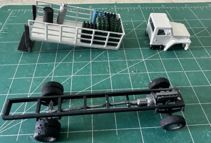 Stake Bed Truck w lift gate