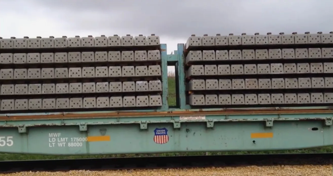 Cement Rail Road Tie