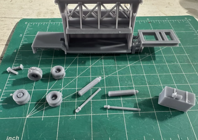 Car Crusher Trailer HEAVY EQUIPMENT