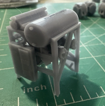 Locomotive Accessory Rack