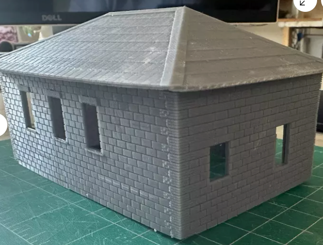PRR-Dover, Ohio prototype, 1940’s/1950’s era depot/freight station - Small