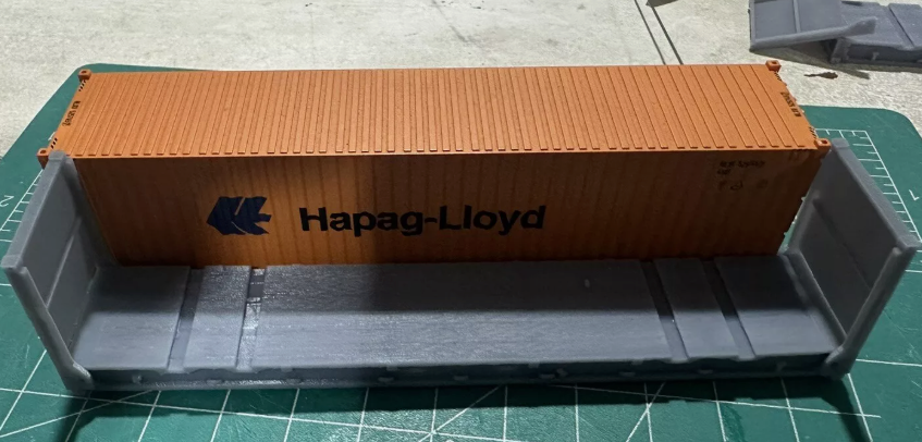 Flat Rack shipping container