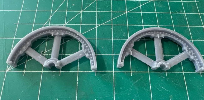 Flat Car Load Industrial Wheel Half’s