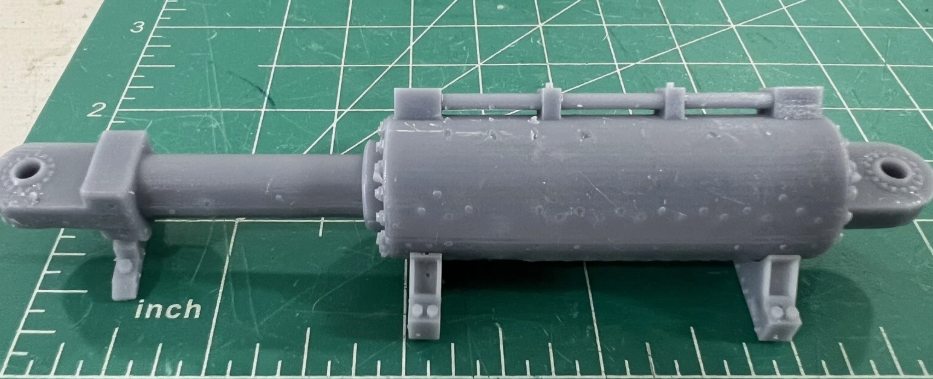 Industrial Hydraulic Ram Flat Car Load