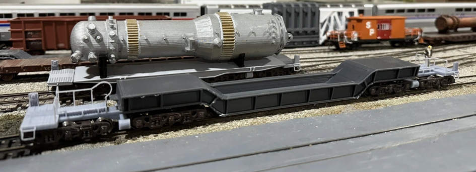 F40 HD Depressed Center Flat Car Pennsylvania Railroad PRR