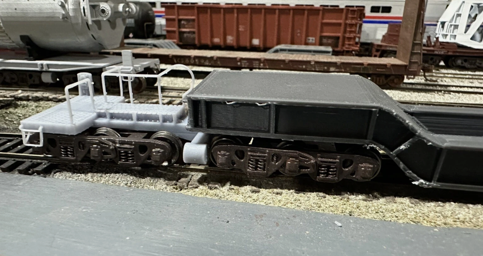 F40 HD Depressed Center Flat Car Pennsylvania Railroad PRR