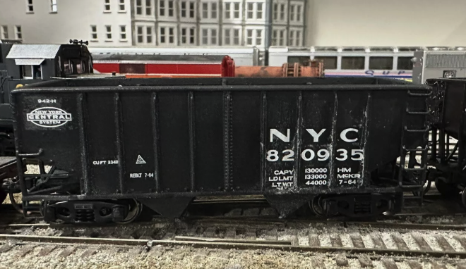 H942 NYC - Penn Central Hopper Pennsylvania Railroad PRR
