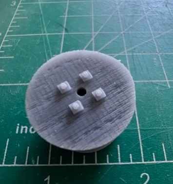 Wood Spool with wire 3pk