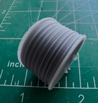 Wood Spool with wire 3pk