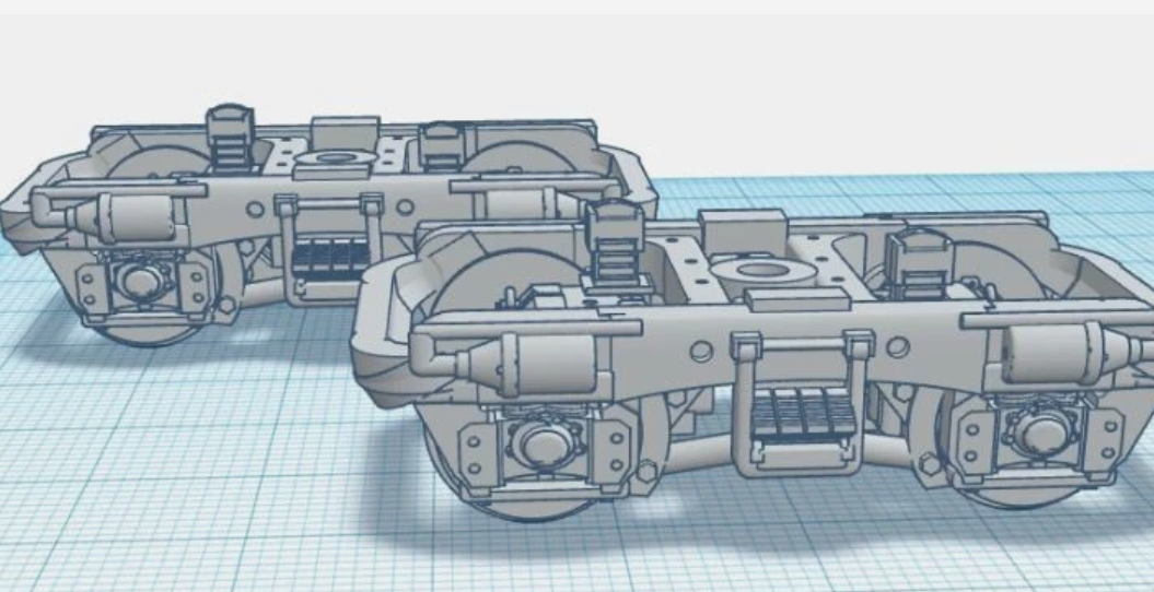 Locomotive Bogie / Truck with traction motors