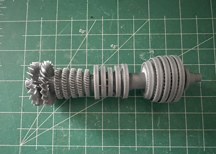 Steam Turbine flat carload