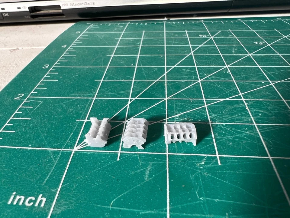 V8 Engine Block 3 pack