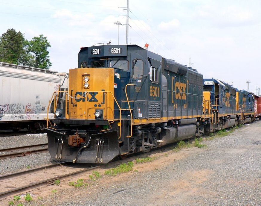SD40 - 3 Cab only - CSX