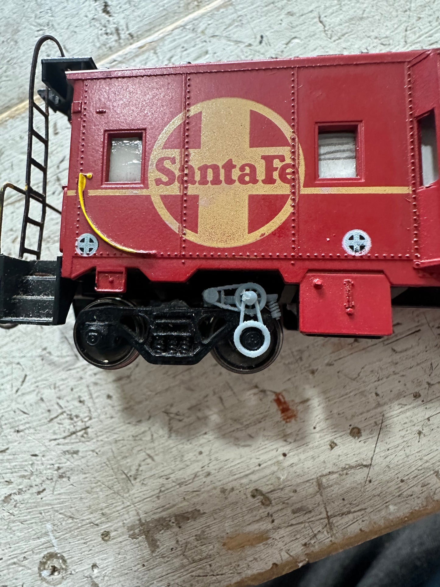 Caboose Wheel Driven Pulley Generator