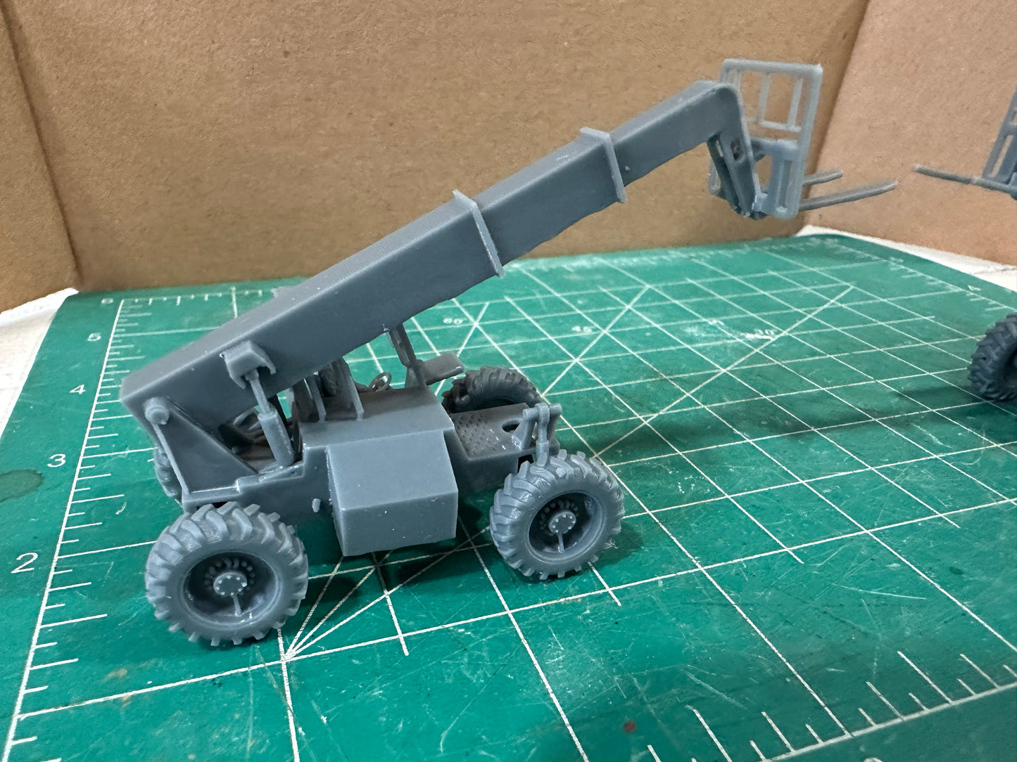 Grade-all Style all terrain Forklift