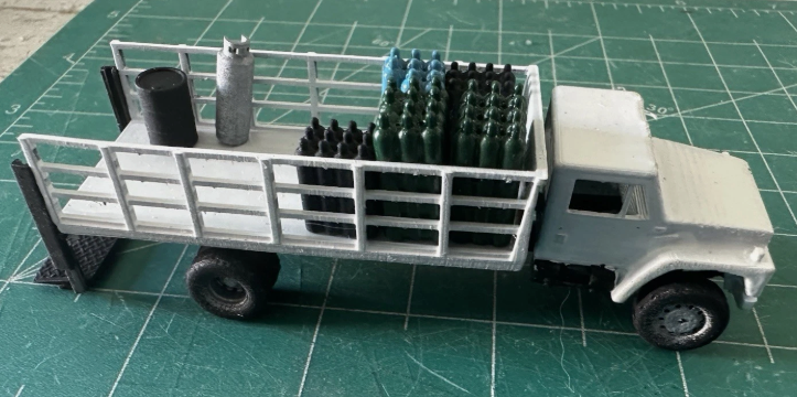 Stake Bed Truck w lift gate