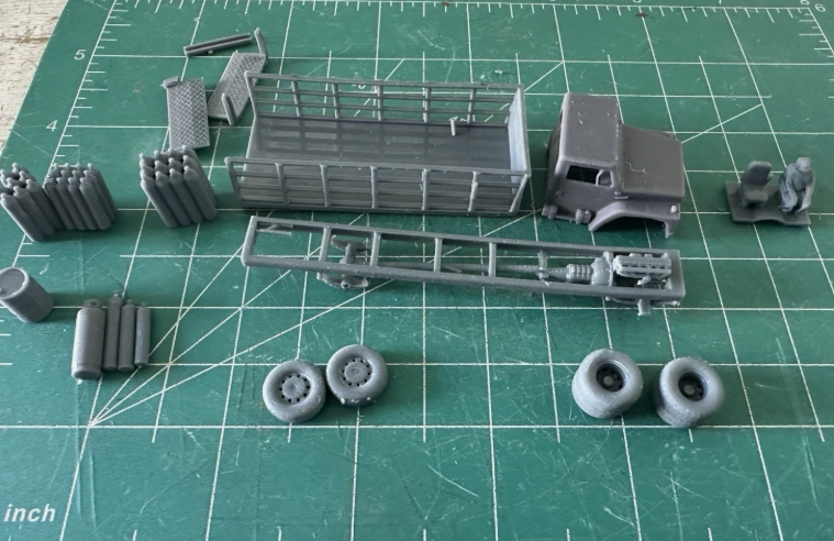 Stake Bed Truck w lift gate
