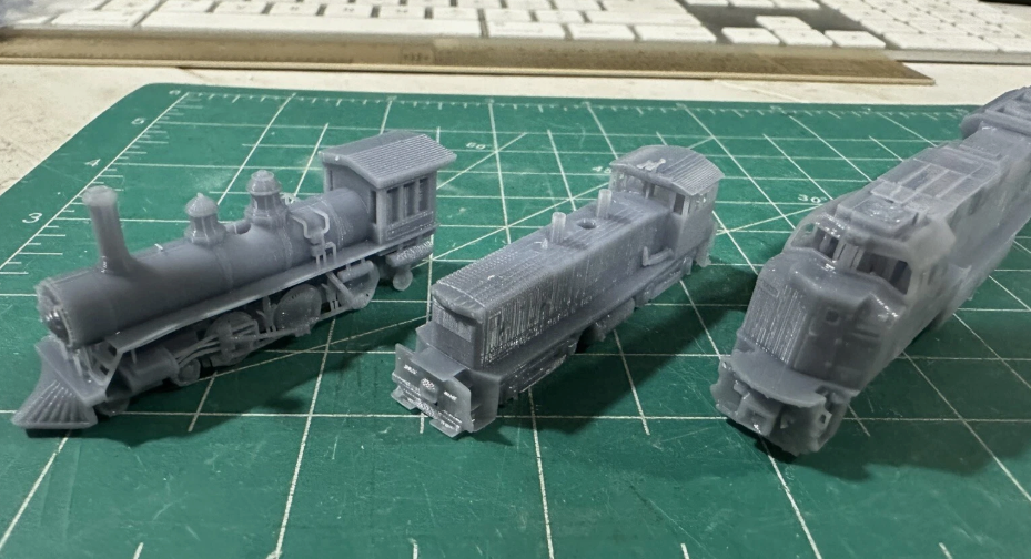 Detailed Holiday - Christmas Tree Train Ornaments