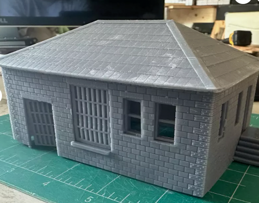 PRR-Dover, Ohio prototype, 1940’s/1950’s era depot/freight station - Small