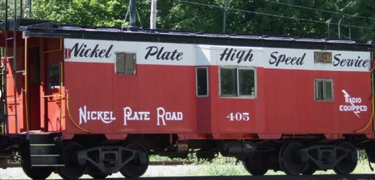 Nickel Plate NKP Bay Window Caboose