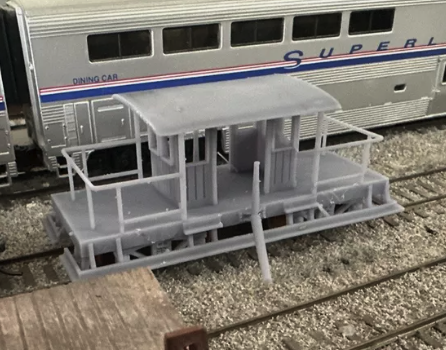 PRR Pennsylvania Railroad S-5 Poling Car / Poking Car