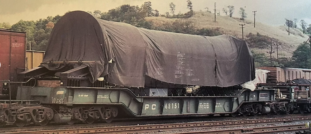 F40 HD Depressed Center Flat Car Pennsylvania Railroad PRR
