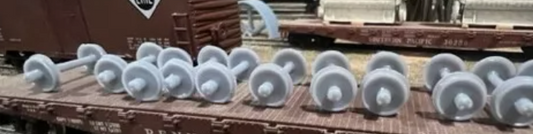33" Wheel sets with Bearings