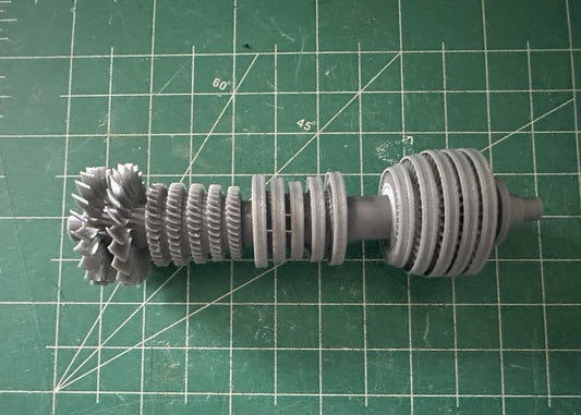 Steam Turbine flat carload