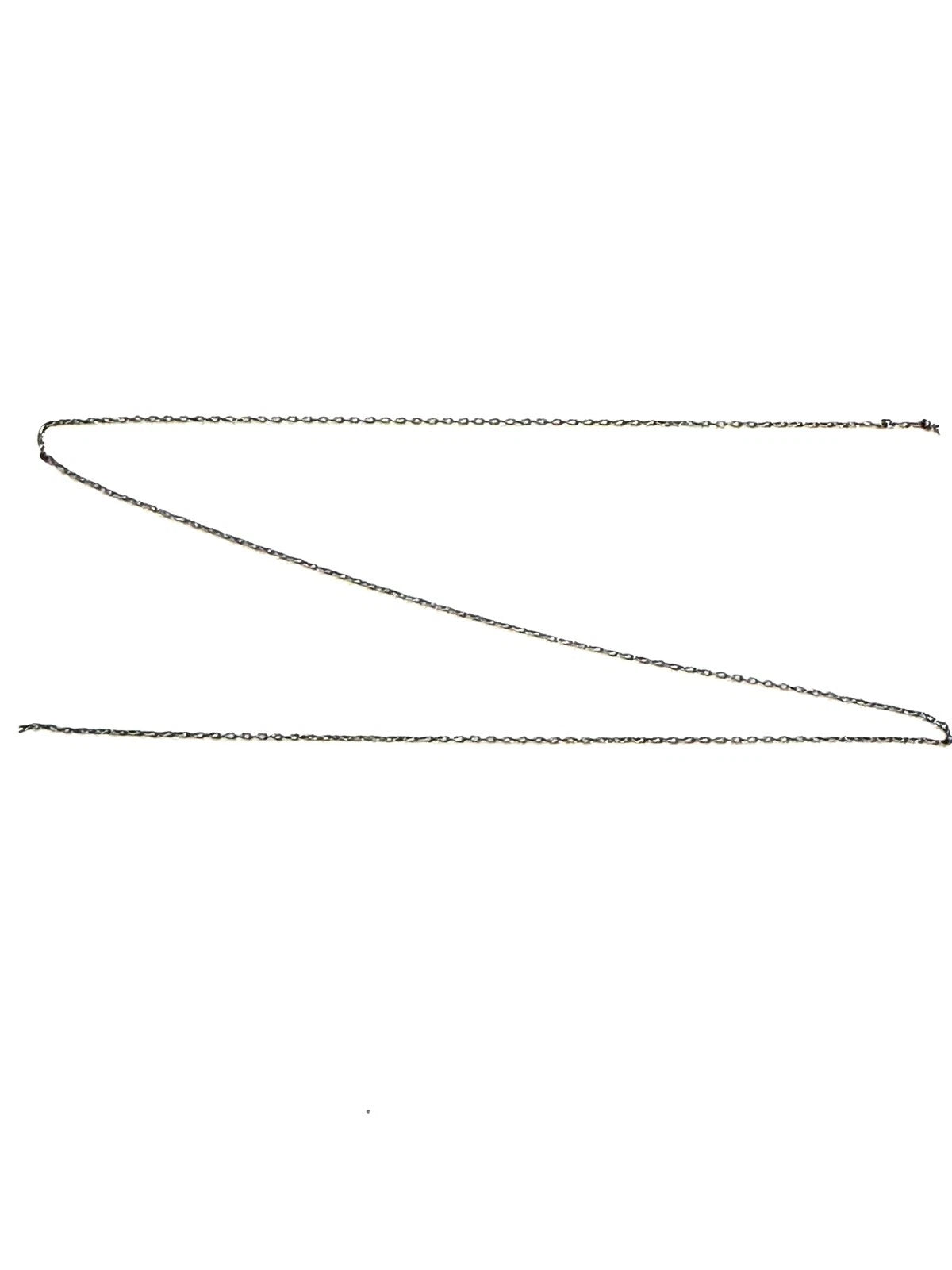 HO Scale Steel Chain - 12" 30 Links per Inch - Dark Metal -Golden Spike Hobbies